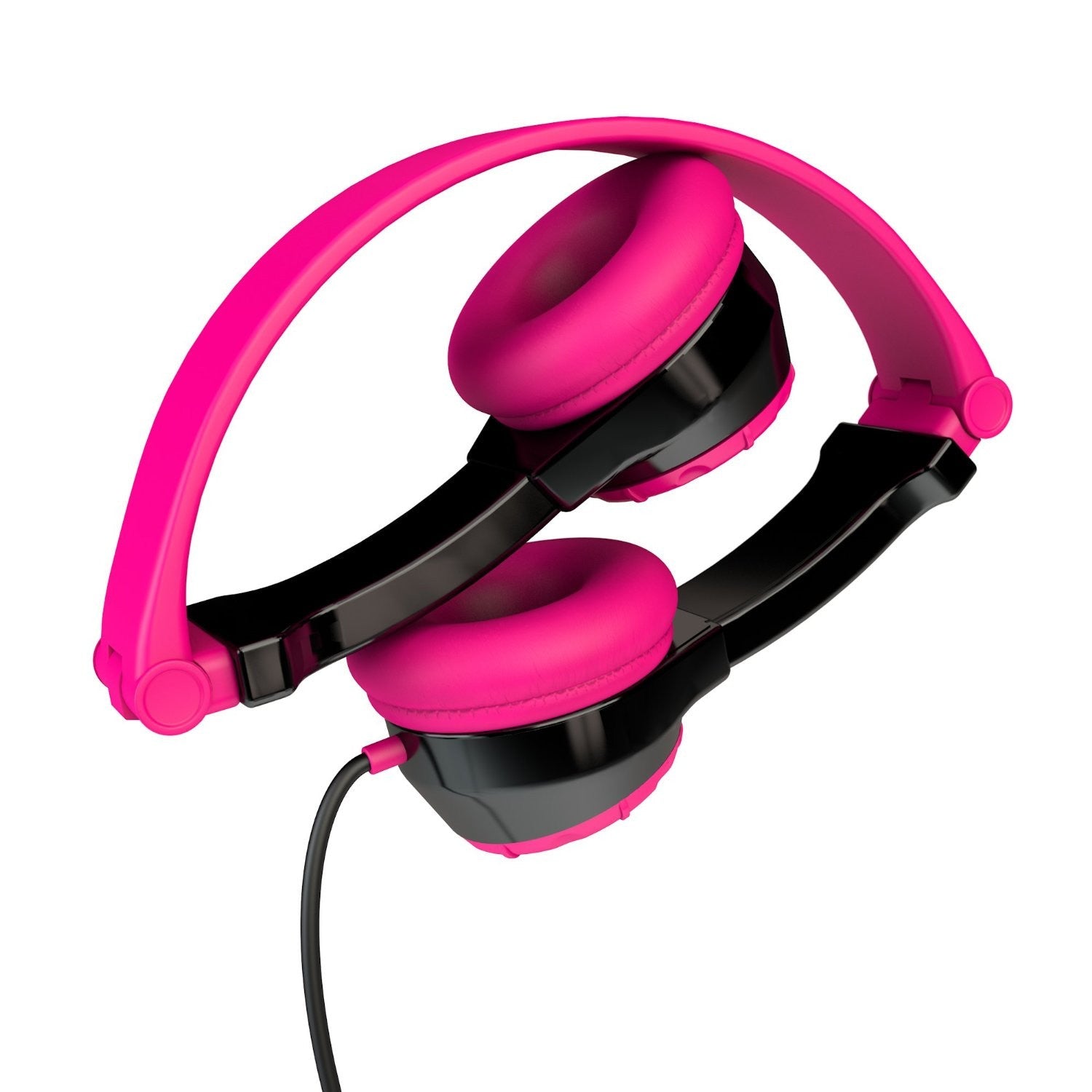 jlab-jbuddies-folding-kids-headphones-nero-rosa-cuffie-on-ear-per-bambini-con-li image 5